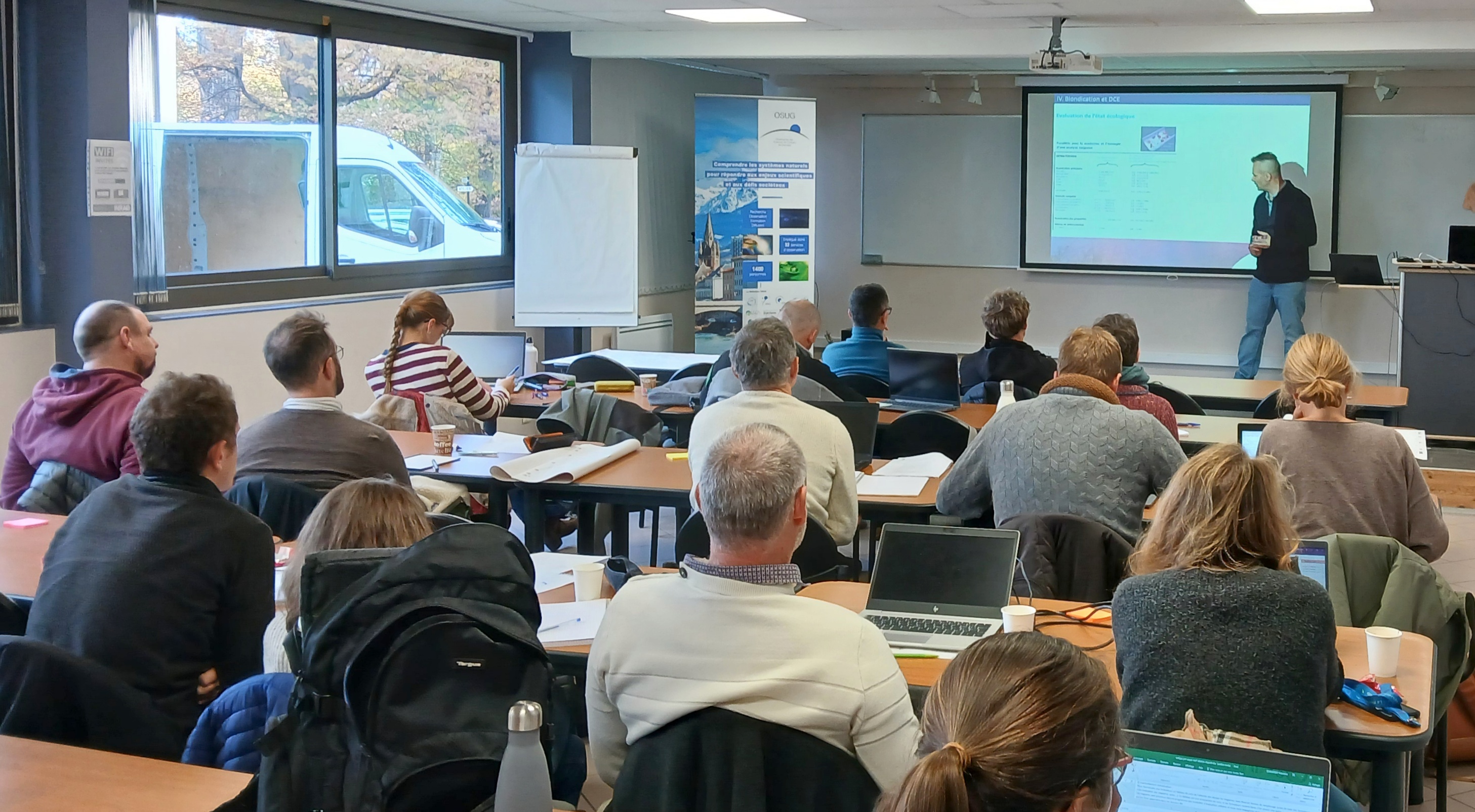 Séance de cours-Crédits photos: A. TESSIER