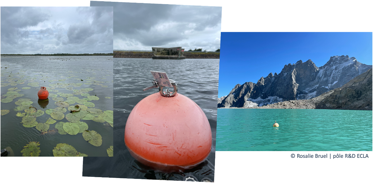 Trois sites du RNT plans d'eau